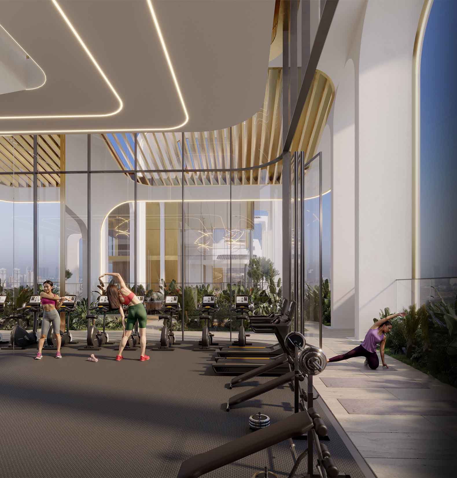 Rooftop Gym